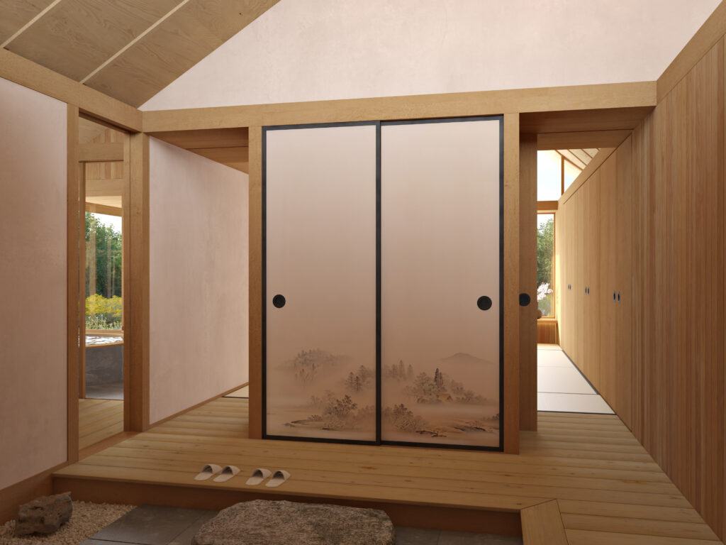 guest room entry interior